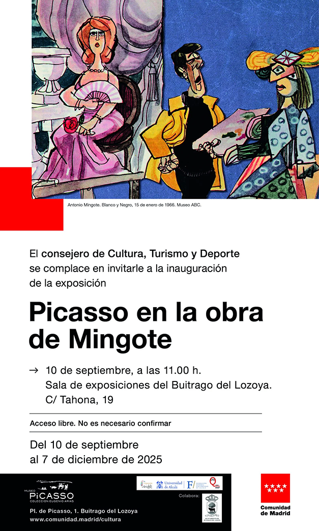 Exposición “Picasso en la obra de Mingote”